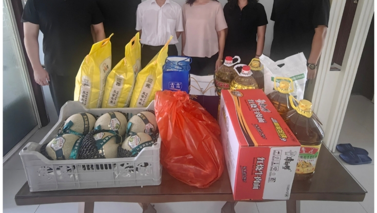 薪火接力驻乡村 暖心慰问鼓干劲——雷竞技raybet即时竞技平台开展驻村工作队员轮换交接暨走访慰问工作